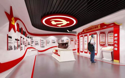 福州八通科技为党建展厅实现人机交互数字化运营